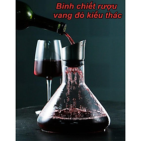 Mua Bình chiết champagne đỏ kiểu thác - Home and Garden