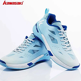 Giày cầu lông nam kawasaki chính hãng k568 mẫu mới màu xanh đủ size