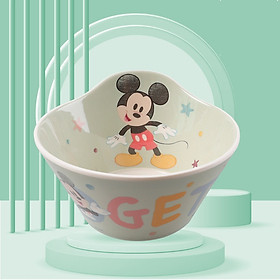 Chén tô ăn dặm Disney nhựa melamine mới 2022 hình chuột Mickey Mouse chibi cho bé