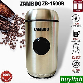 Máy xay cà phê - hạt khô - ngũ cốc Zamboo ZB-150GR - 150W - Hàng chính hãng