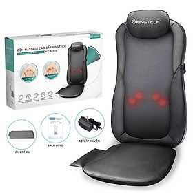 Đệm, Ghế Massage Cao Cấp KingTech - Máy Mát Xa Lưng Chế Độ 3D Chuyên Sâu