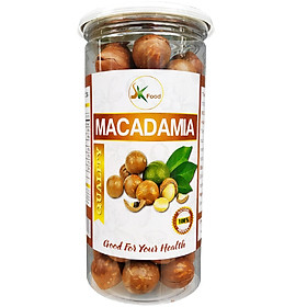 Hình ảnh Hạt Macca Nứt Vỏ Nhập Khẩu Bổ Dưỡng Thương Hiệu SK FOOD - Hũ 500G