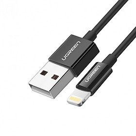 Mua Dây USB lighting có chip mFI UGREEN 10471 1 5M (đen) - Hàng Chính Hãng