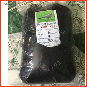 Mua Lưới bẫy chim cu gáy 6cm cao 7M Dài 30m bắt các loại chim to khứu  chim chích chòe  chi họa mi chất lượng cao ( giá siê