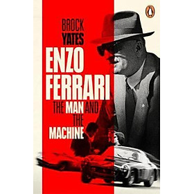 Sách - Enzo Ferrari : The Man and the Machine by Enzo Ferrari Brock Yates (UK edition, paperback)