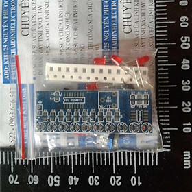Mua BỘ LK MẠCH NHÁY LED NE555  CD4017  10 led chạy đuổi nhau  IC SMD KDE1642