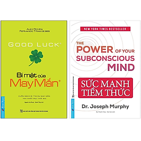 Combo 2Q: Bí Mật Của May Mắn (Khổ Nhỏ) + Sức Mạnh Tiềm Thức (Sách Phát Triển Bản Thân/ Tư Duy Kĩ Năng Sống) 