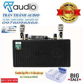 Mua Loa Xách Tay CMAUDIO Model S218 hàng chính hãng nhập khẩu 2023 - Tặng kèm Combo khay sạc pin + 4 viên pin 1200mah