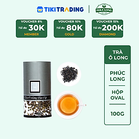 Trà Olong hộp oval 100g Phúc Long