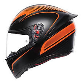 Nón bảo hiểm AGV K1 Warmup Matt Black/Orange