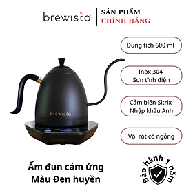 Mua Ấm đun cảm ứng chuyên dụng rót cà phê Brewista Kettle 600ml - Đen tuyền