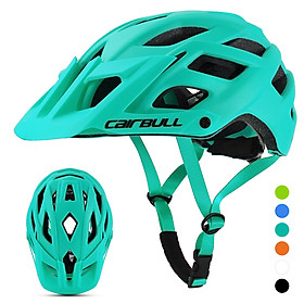 Mũ bảo hiểm đi xe đạp leo núi CAIRBULL được làm bằng vỏ PC và lớp lót EPS để bảo vệ tối đa cho đầu.22 lỗ thông hơi-Màu Cái hồ màu xanh