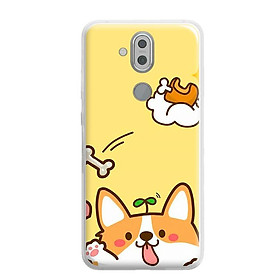 Ốp điện thoại Nokia 8.1 ( Nokia X7 2018 ) - Silicon dẻo - 0260 CUTE09 - Hàng Chính Hãng