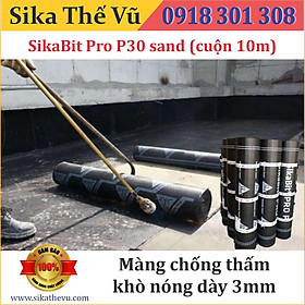 Mua Màng chống thấm khò nóng dày 3mm - SikaBit Pro P30 sand (cuộn 10m)