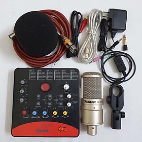 Mua Combo mic thu âm Livstream Karaoke Icon Upod Pro và Mic PC K200 chân dây mic