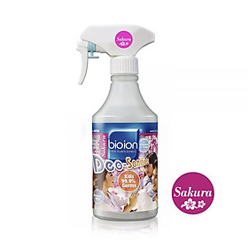 Chai xịt Bioion Deo-Sanitizer 500ML khử mùi, làm sạch vật dụng gia đình