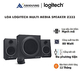 Loa Vi Tính Logitech Z333 2.1 80W - Hàng Chính Hãng