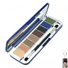 Hình ảnh Phấn mắt 8 ô siêu mịn Mira Aroma Shadow Palette 8 Colors Hàn Quốc (2g x8) No 3  tặng kèm móc khoá