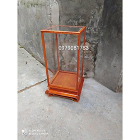 Mua Tủ lồng kính (kỷ 30 x 30 cao 14cm  khung kính 36 cm)