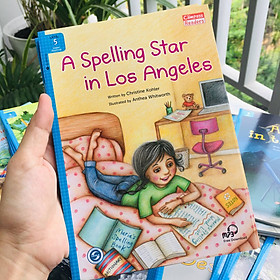 [Compass Reading Level 5-2] A Spelling Star in Los Angeles - Leveled Reader with Downloadable Audio Free- Sách chuẩn nhập khẩu từ NXB Compass