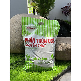 Phân trùn quế lavamix 2kg, bổ sung dinh dưỡng, cải tạo đất, hữu cơ tiện lợi, bón rau, hoa