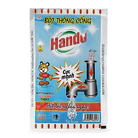 Bộ 10 Bột thông cống Hando nội địa cực mạnh 100g - an toàn đường ống