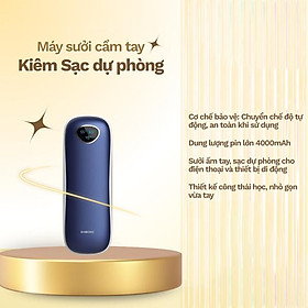 Máy Sưởi Cầm Tay Mini Kiêm Sạc Dự Phòng - Shimono SM-WMP16 Pro