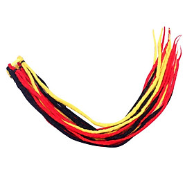 Gobestart A New Fashion Lady Nepalese Wool Reins Featuring Colorful Wigs Viscera Wig 60CM