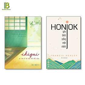 Combo 2 Cuốn Về Những Lối Sống Nổi Tiếng: Ikigai - Đi Tìm Lý Do Thức Dậy Mỗi Sáng + Honjok - Yên Bình Sống Một Mình (Tặng Kèm Bookmark Bamboo Books)