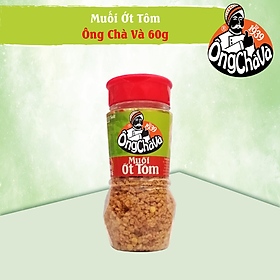 Hình ảnh Muối Ớt Tôm Ông Chà Và 60g (Shrimp Chilli salt Ong Cha Va) - Muối Tôm