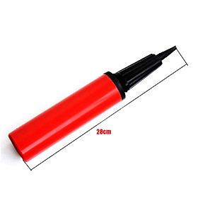 Ống bơm bong bóng - Màu Đỏ