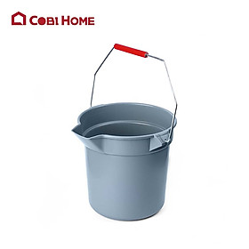 Xô nước nhựa màu xám 10L và 14L