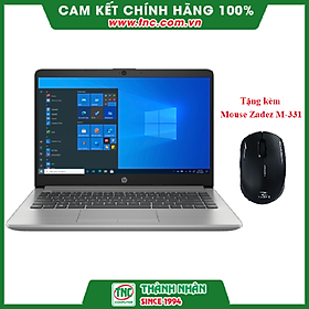 Mua Laptop HP 240 G9 6L1Y2PA (Bạc) (Tặng kèm chuột Zadez M-331) - Hàng chính hãng