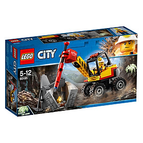 Mô hình Lego City - Máy Đục Đá 60185 - (Hàng Clearence - Không Đổi Trả)