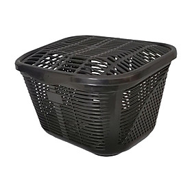 Bike Basket Front Bike Storage Baskets Bike Accessory Portable Easy to Install Removable Most Adult Bikes Waterproof Cycling Basket with Lid
