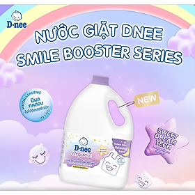 Dung Dịch Giặt Quần Áo Cho Bé Dnee Smile Booster 3L