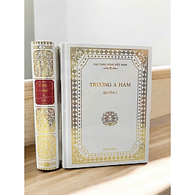 Sách - Trường A Hàm - Tiểu Tạng Kinh (Bộ 2 tập nguyên bản A Hàm Hán Tạng - Đại Tạng Kinh Việt Nam)