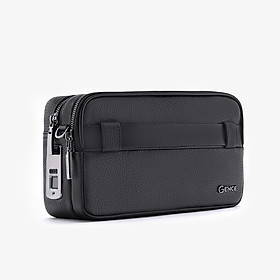 Ví cầm tay đeo chéo da bò Togo khóa vân tay RB08