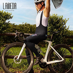 Lameda 2023 mới đi xe đạp Bib quần nam của nam giới đạp xe đạp xe đạp xe đạp miễn phí vận chuyển Color: Blue Size: XXXL