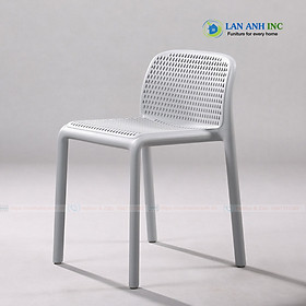 Mua Ghế Bàn Ăn Cafe Trà Sữa Nhựa PP Đúc Nguyên Khối Xếp Chồng Bền Đẹp LAT3029T