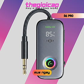 Mua BỘ THU PHÁT BLUETOOTH 5.2 RX/TX ĐA NĂNG – MÀN HÌNH LED HIỂN THỊ PIN A6 PRO - Hàng Nhập Khẩu