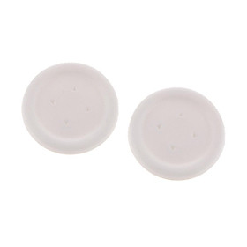 1 Pair Round D-pad Direction Cross Key Cap Buttons for Microsoft  One Controller  - White