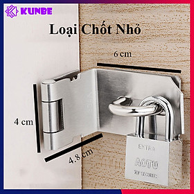 Mua Chốt Khóa Vuông 90 độ Có PAT Khóa KUNBE  Bản Lề Cài Khóa Chốt Cửa  Tiện Dụng Dễ Lắp Đặt