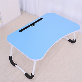 Mua Bàn học gỗ gấp gọn Bàn gỗ có khe cắm(Giao màu ngẫu nhiên)