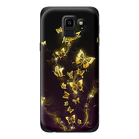 Ốp lưng cho Samsung Galaxy J6 2018 nền bướm vàng 1 - Hàng chính hãng