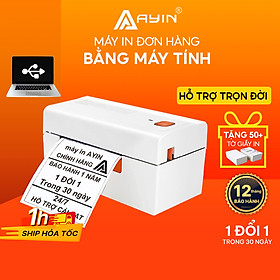 Mua Máy In Nhiệt AYIN 480-5 - In Đơn Hàng TMĐT  Hóa Đơn Vận Chuyển  Tem Nhãn Mã Vạch  Phiếu Gửi  Logo Không Cần Mực  Bill Thanh Toán  Mini Code  Bar Code  Máy In Khổ A6/A7 - Phiếu In Có Thể Dán Ngay - Kết Nối USB - Hàng Nhập Khẩu