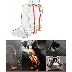 EuroQuality Đai Ghế Ngồi Đa Năng Cho Bé Trên Ô tô .... Hàng mới nà !!!