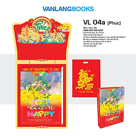Lịch 2027 Bloc Siêu Đại - Chủ Đề Sống Đẹp Mỗi Ngày | Lịch Tết Treo Tường Cao Cấp Văn Lang (Phúc VL04A)