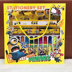 Bộ dụng cụ học tập kèm bút màu dạ set12