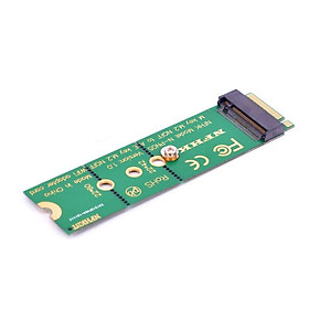 Bộ Chuyển Đổi Thẻ Mạng M.2 M key Sang A + E Cho Laptop NGFF NVMe PCI express SSD Port to E key